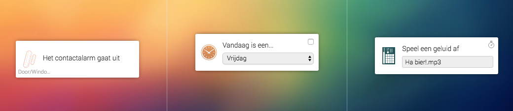 Laat iedereen in je smart home weten dat het tijd is voor een borrel