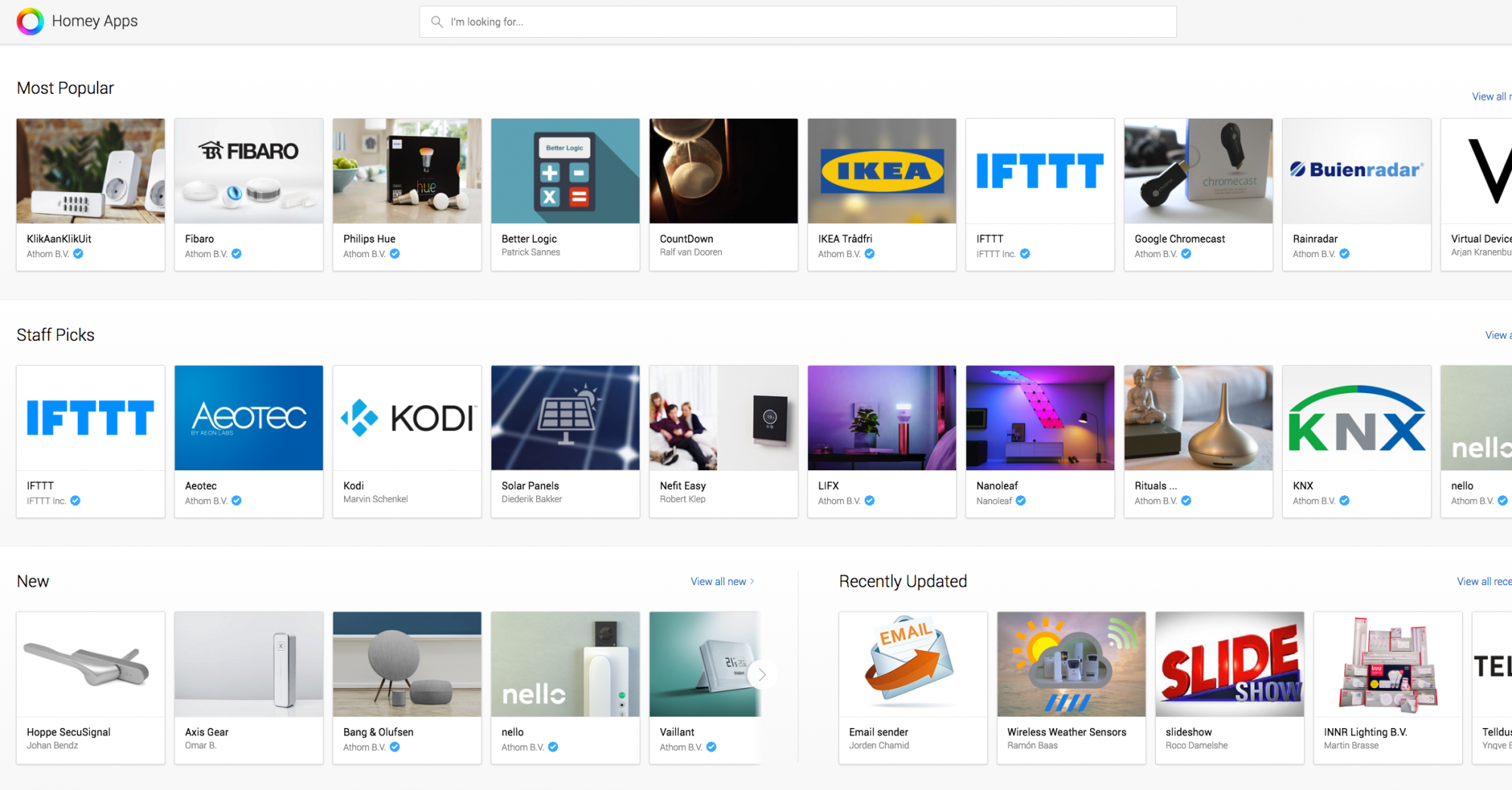 Top vijf Community Apps