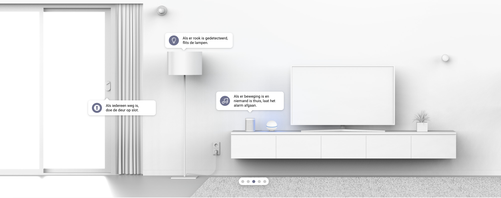 Maak je huis veiliger met Smart Home en Homey