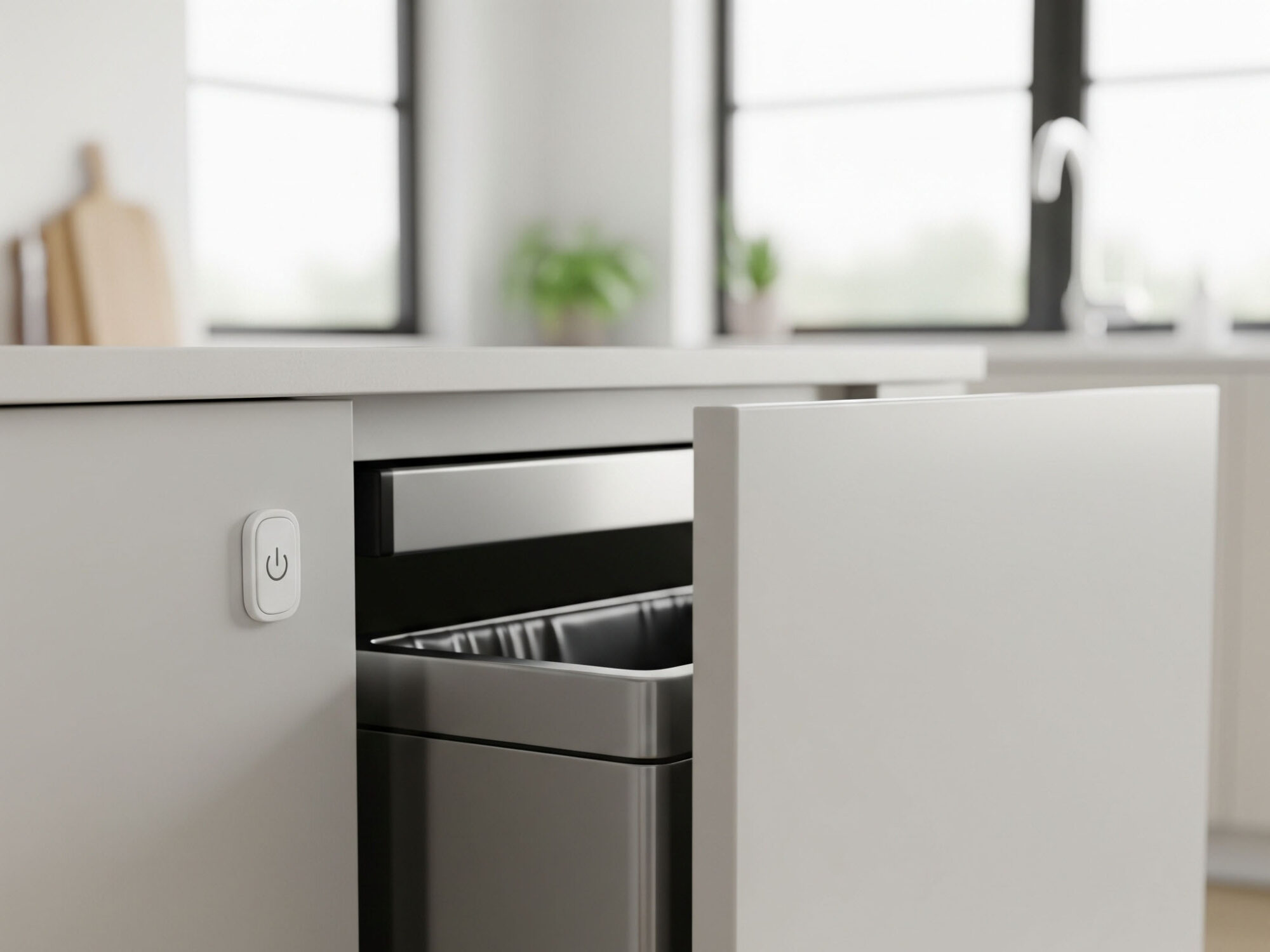 Smart Button Installed in Kitchen