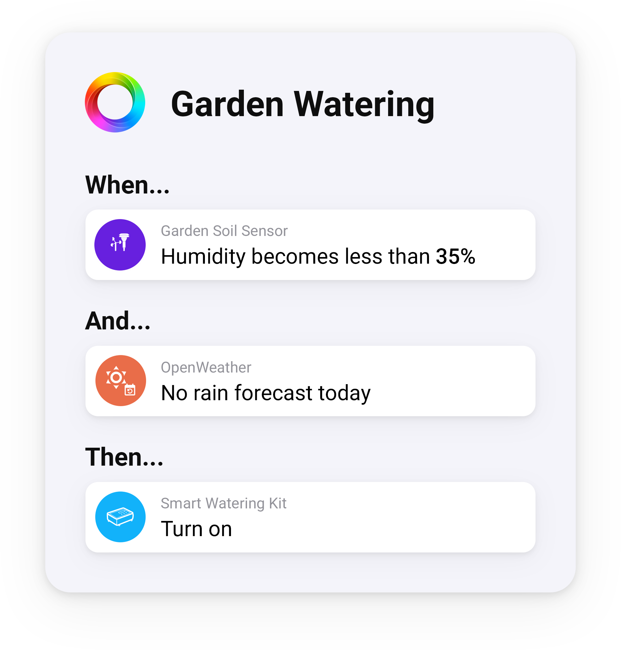 Automate Your Garden and Plant Care with Homey Watering Flow