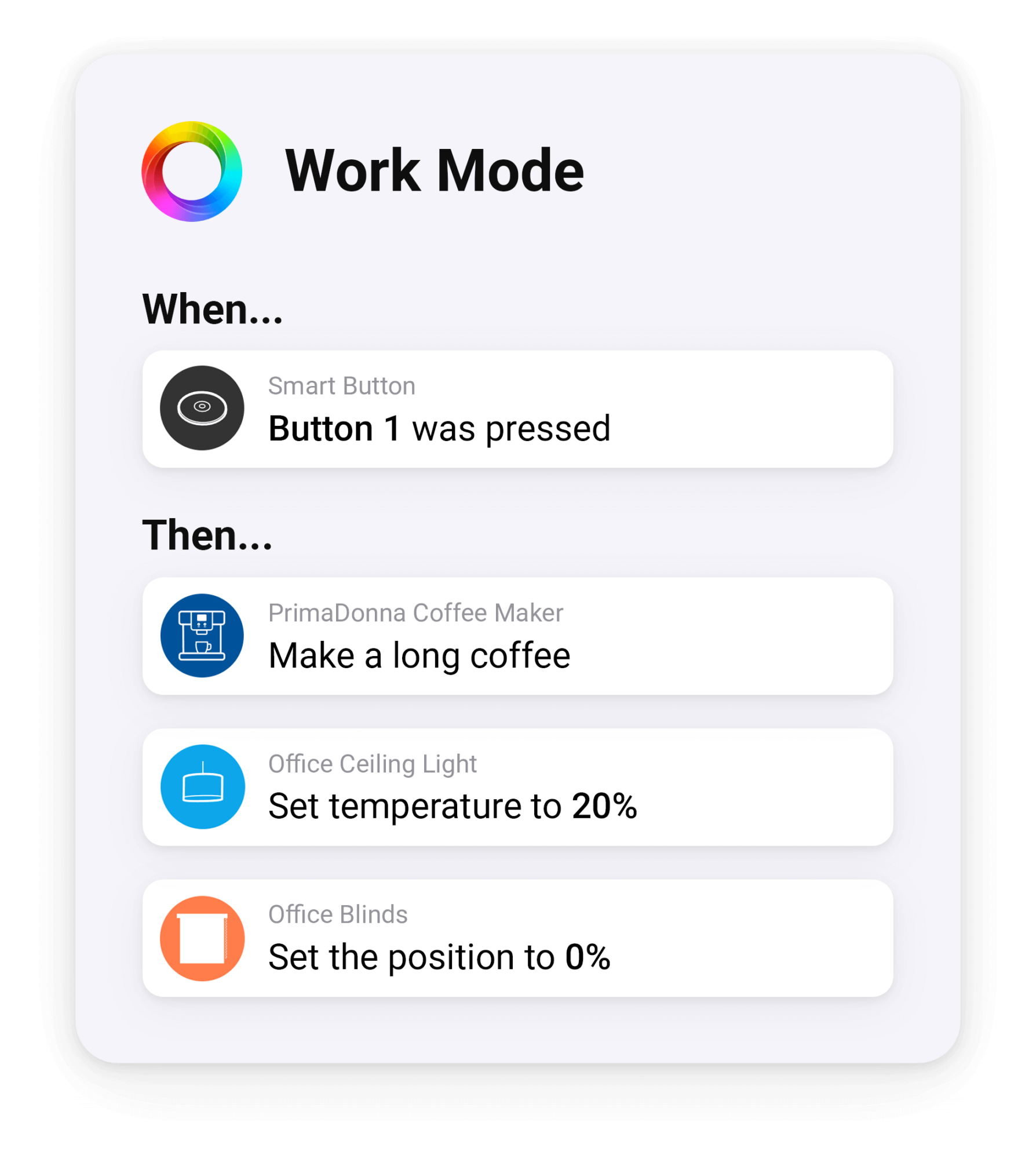 Create the Ultimate Home Office with Homey Work Mode Flow Example