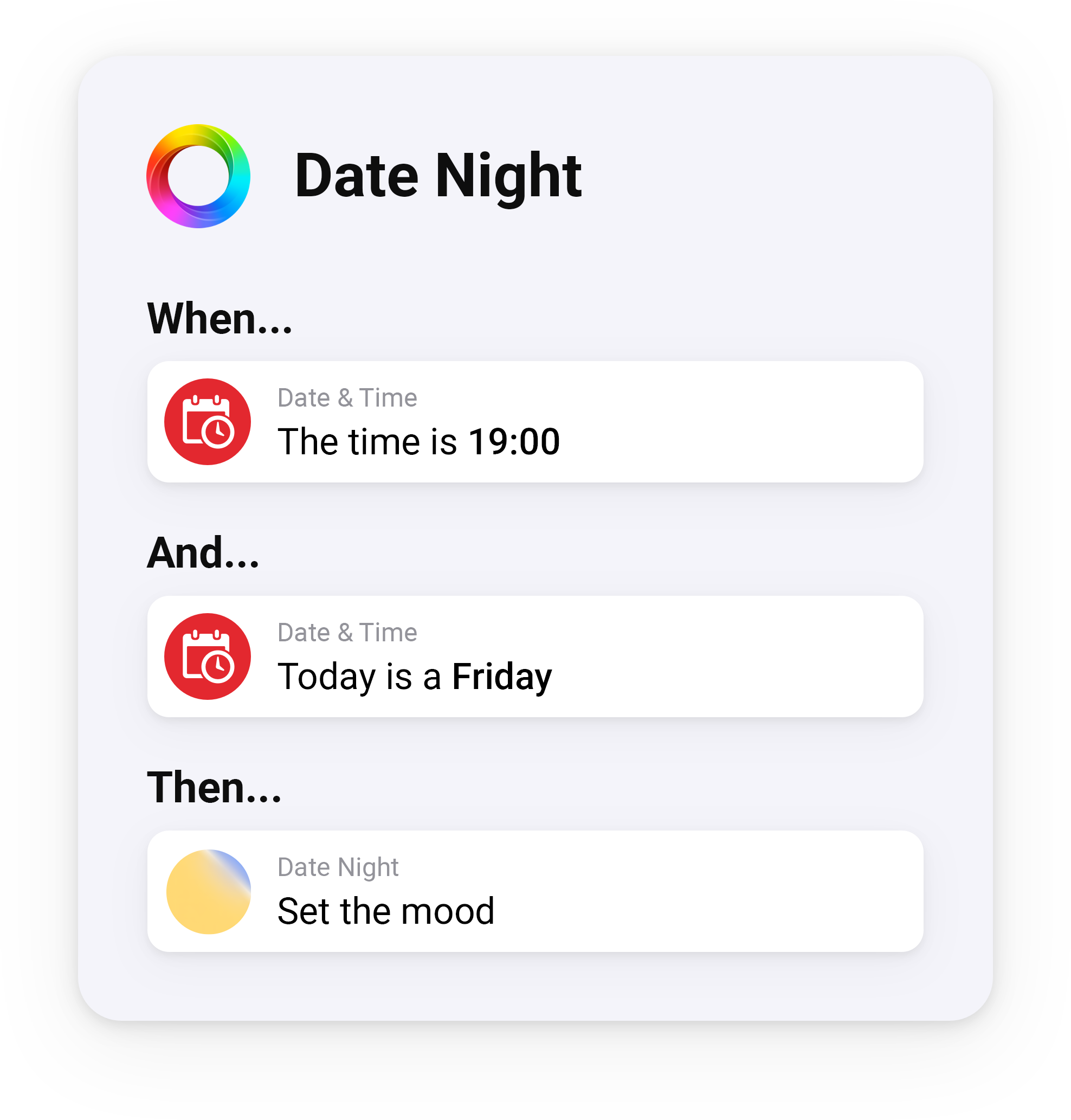 Set the Perfect Date Night Mood with Homey Moods Flow Example