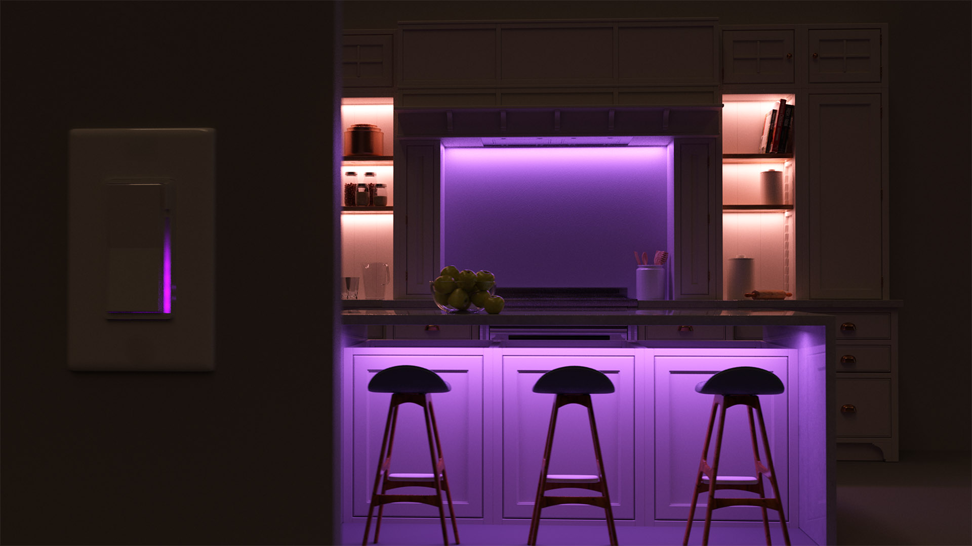 Inovelli Switch LED Bar Kitchen