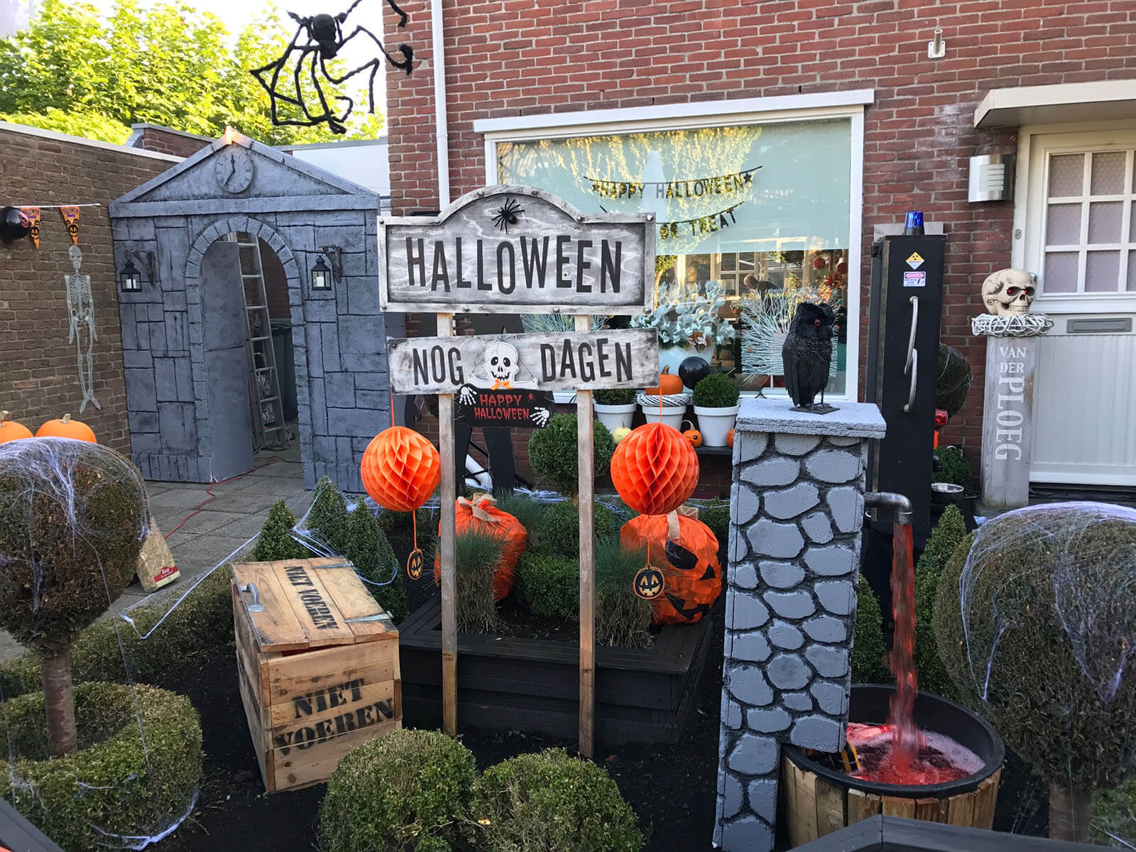 Homey Halloween Setup - Bas van der Ploeg 2016