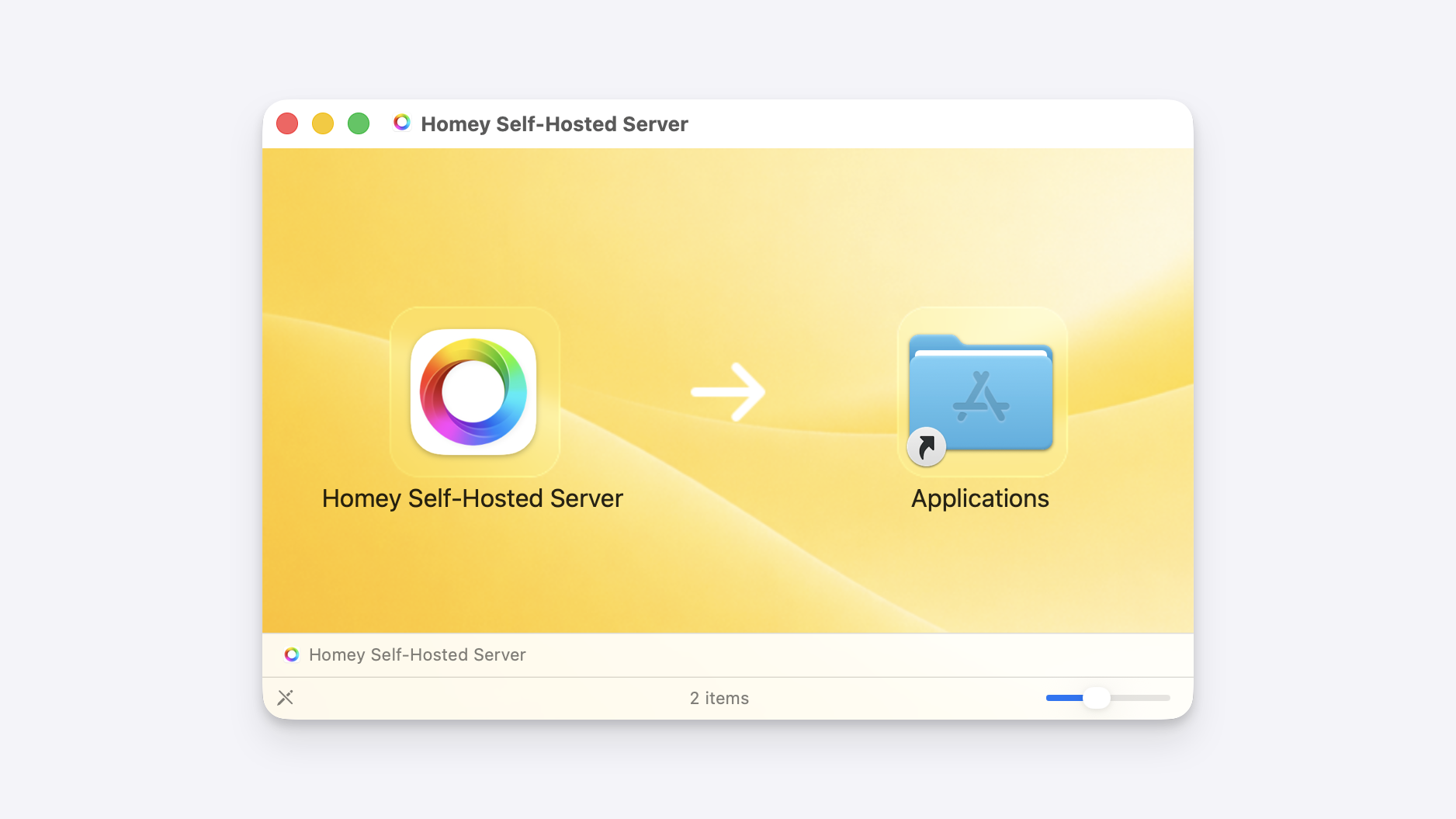 Run Homey on your Mac