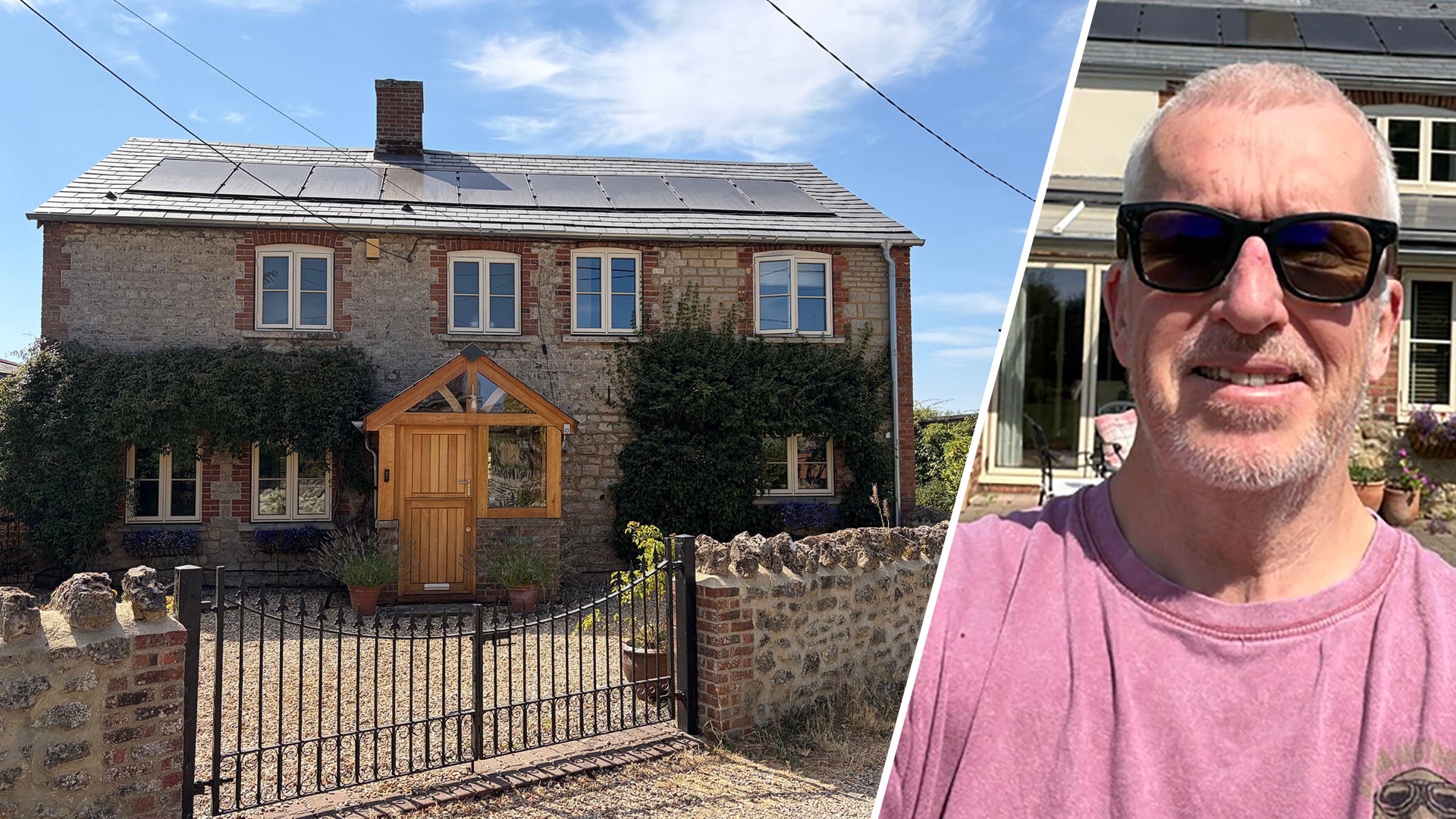 Gareth’s solar-powered cottage with Homey